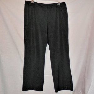 Atelier Luxe 16W Black Dress Pants Trousers H612